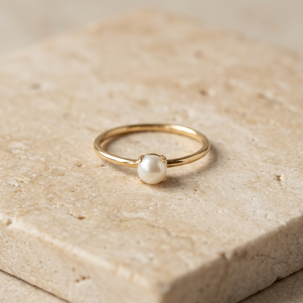 Mira Pearl Ring