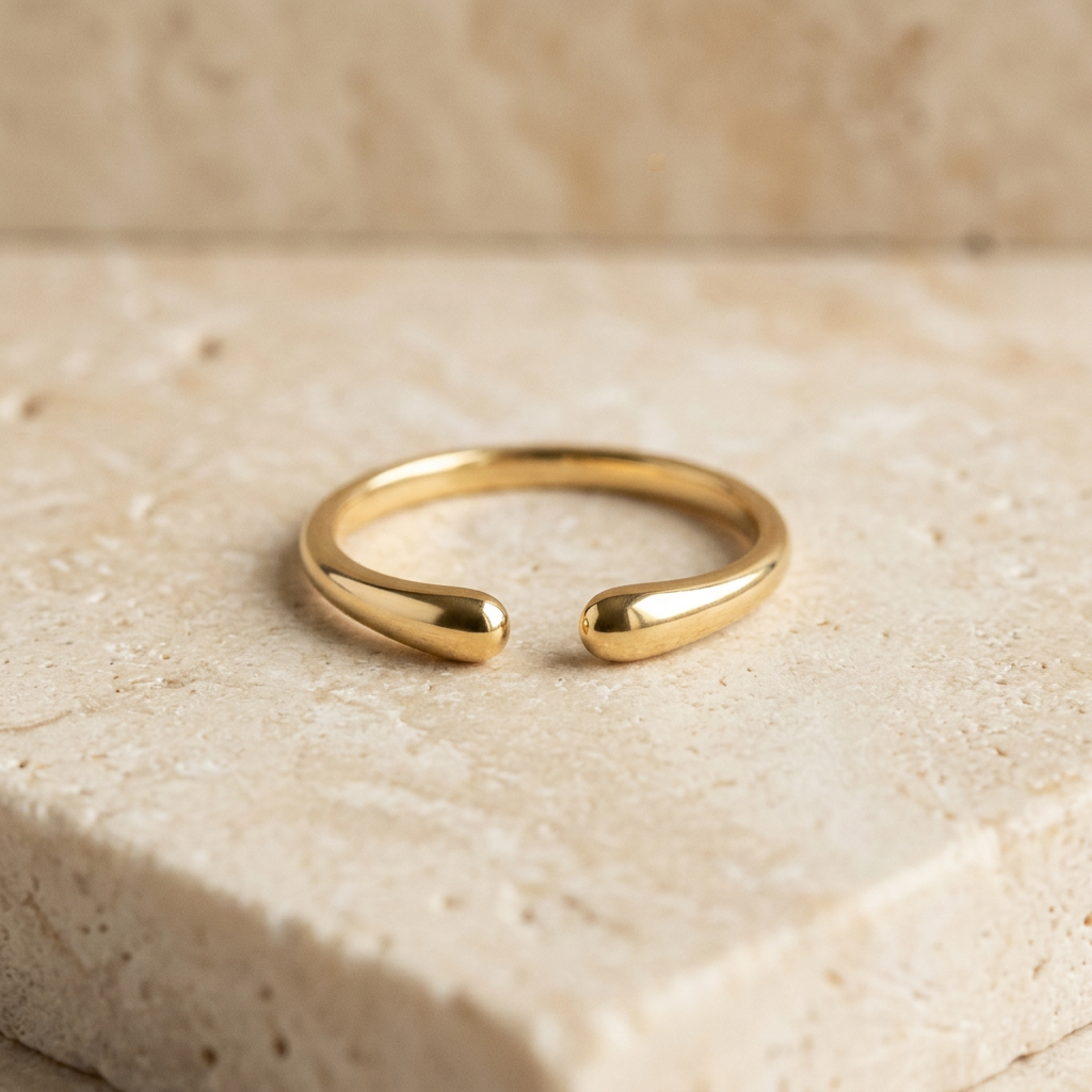 Noor Open Band Ring